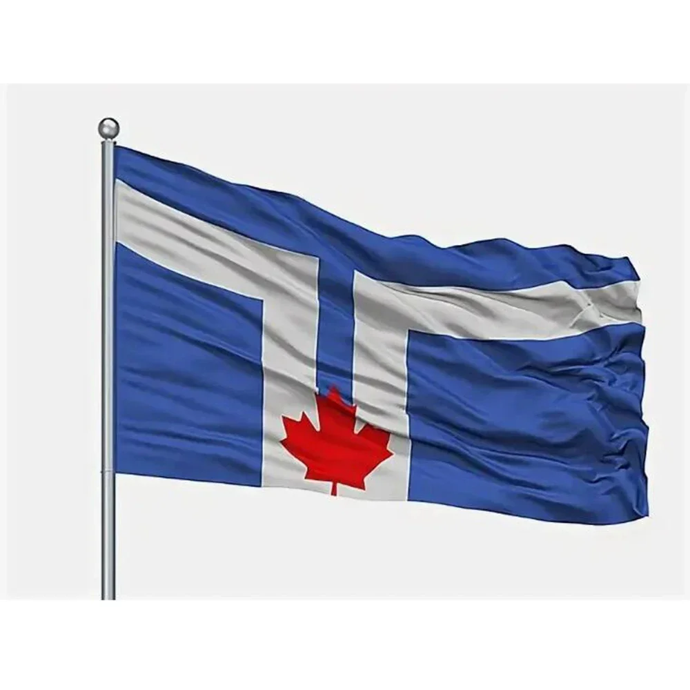 BANNER flag of Toronto 3x5ft polyester Canada banner with 2 grommets