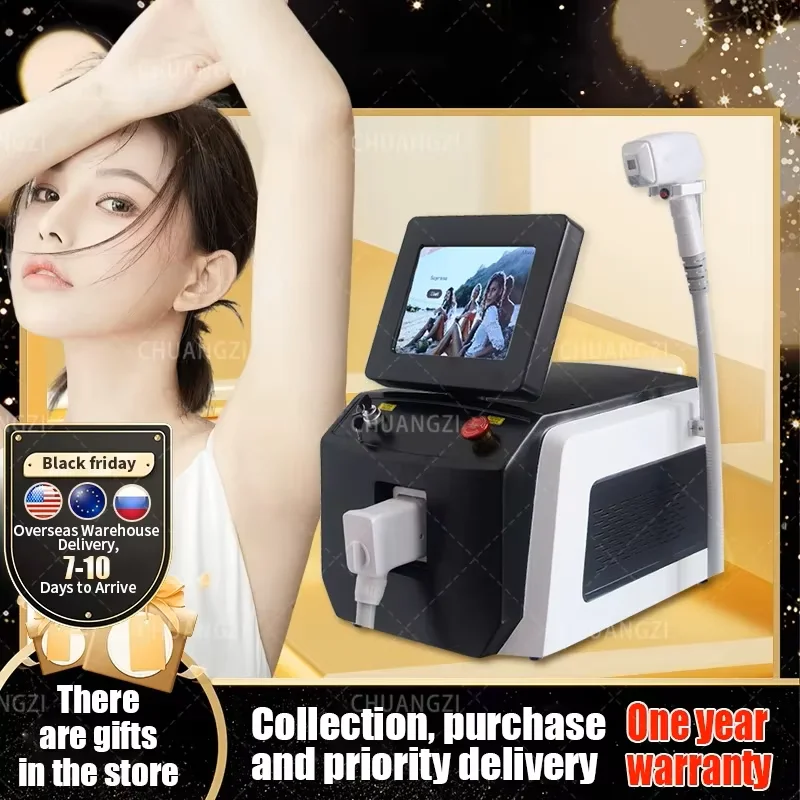 

Best 3000w Ice Platinum 808nm Diode Laser Hair Removal Machine 755 808 1064 Remove Hair Epilation Laser Hair Removal Device