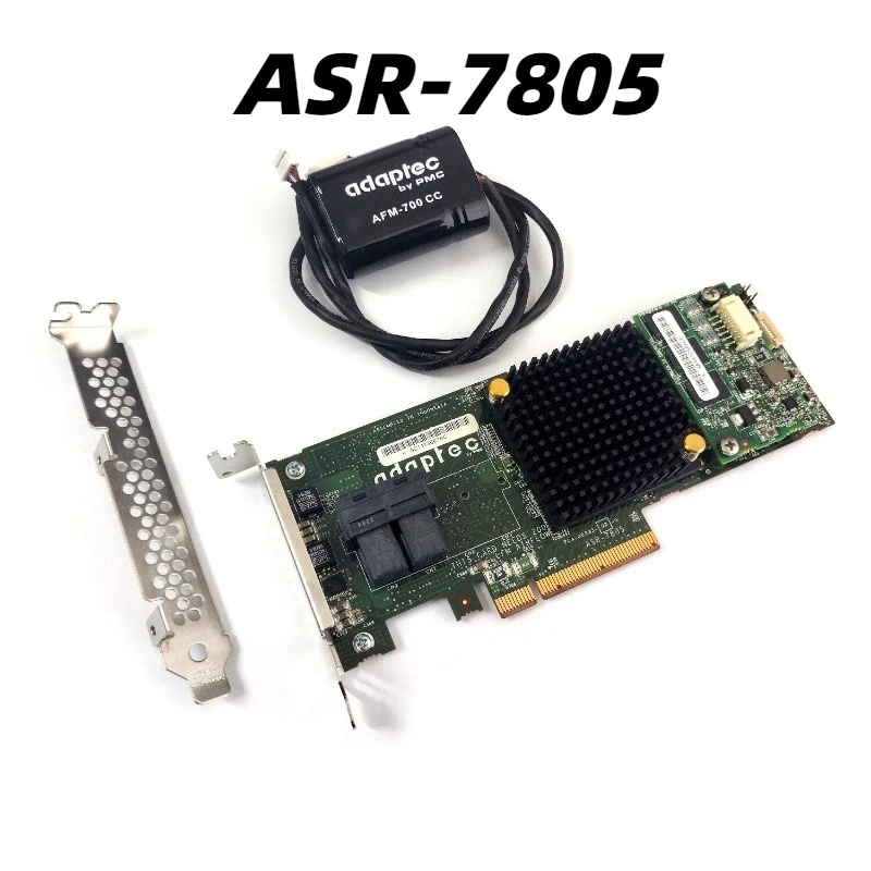 

ASR-7805 8-Port SATA SAS RAID Controller PCIe x8 6Gbps 1GB BBU High Performance