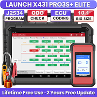 LAUNCH X431 PRO3S+ ELITE Smartlink C V2.0 Car Diagnostic Tools J2534 Programming CANFD DOIP Full System Auto OBD OBD2 Scanner