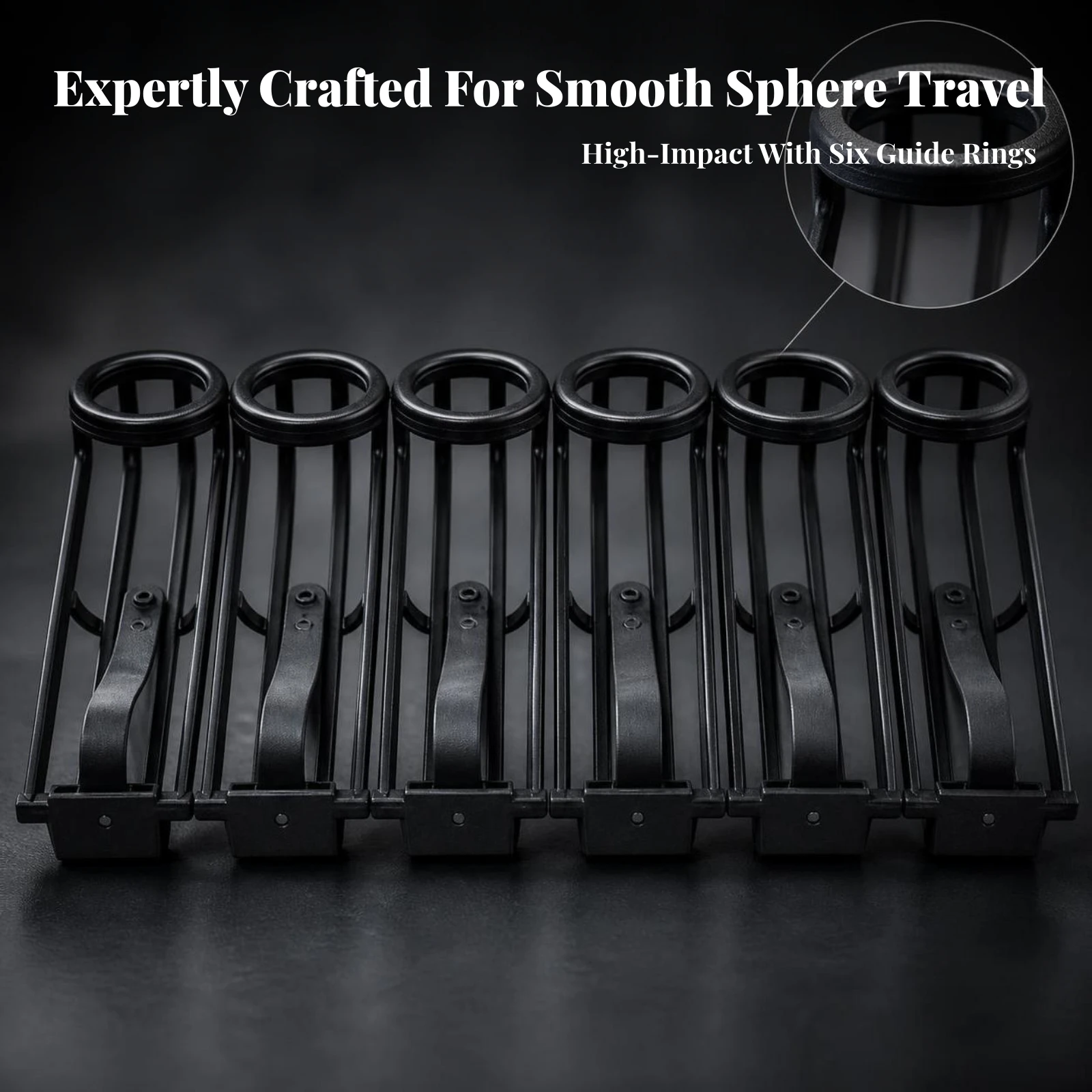 6 Pieces Ball Return Track Universal Fit Billiard Ball Return Track Quiet Professional for Game Rooms