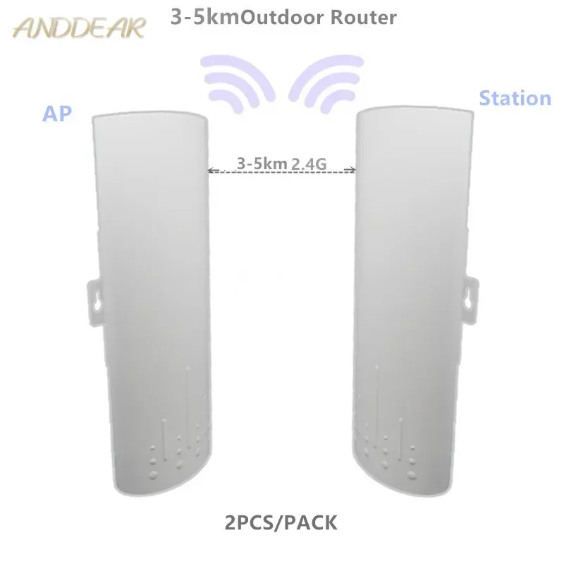 9344 9531 220 3-5km enrutador repetidor WIFI de largo alcance 300Mbps 2,4 ghz enrutador AP para exteriores puente AP enrutador cliente repetidorZ