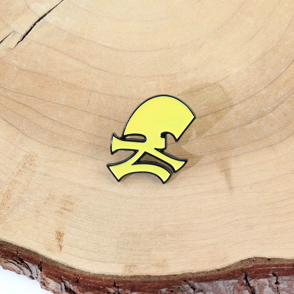 الأمريكية الهيب هوب الفرقة الراب والبيسبول فريق شعار المزج المينا بروش الساحل الشرقي الموسيقى العلامة التجارية التلبيب دبوس المشجعين هدية شارة Accessori