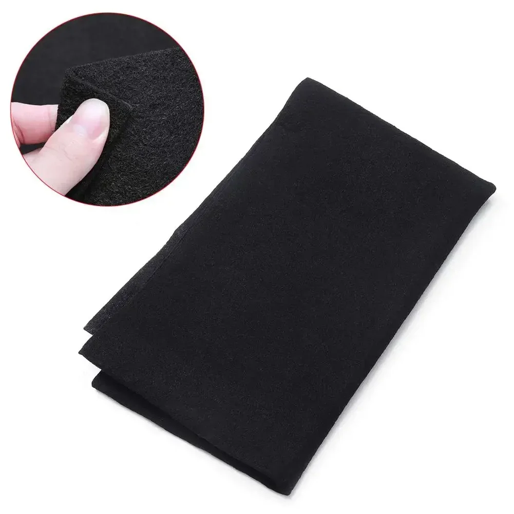 Filtro de aire para campana extractora de cocina doméstica, adsorción eficiente de sabor no deseado, hecho de carbón activado y algodón, 230x250x5mm