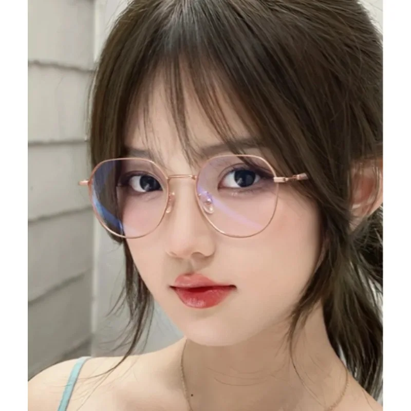 

Fashion Items Anti Blue Light Transparent Anti-Radiation Glitter Frame Protection Glasses Women Glasses Eyeglasses Computer