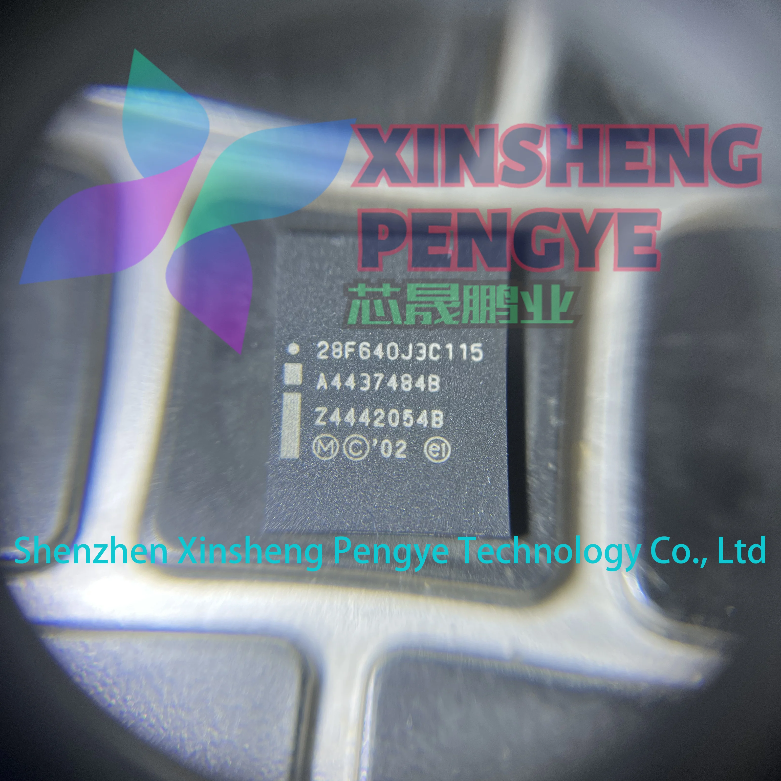 100% New and Original RC28F640J3C115 28F640J3C115 Packaging BGA64 NOR Flash Parallel 3V/3.3V 64MB Flash Memory IC In Stock