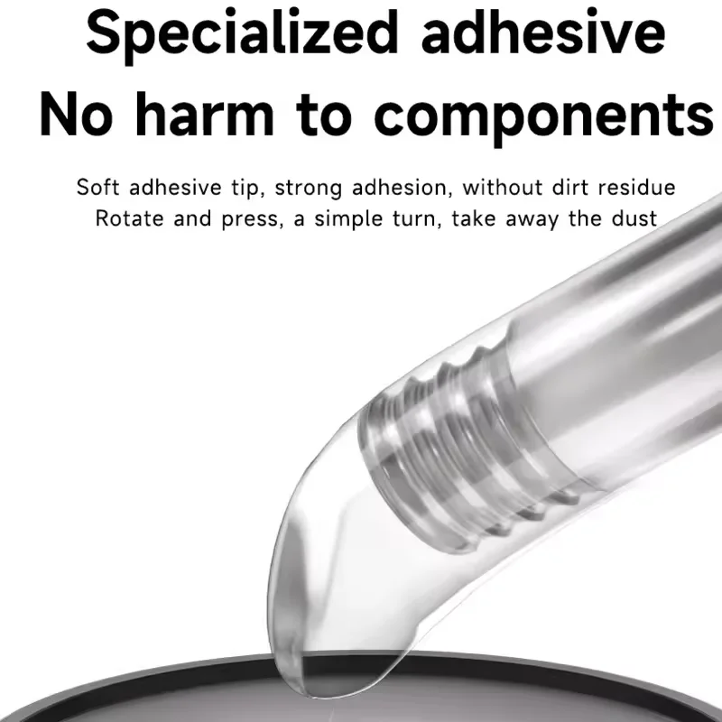 48 قطعة/صندوق ميكانيكي CD48 منظف عدسة الكاميرا لتنظيف الهاتف المحمول عدسة الكاميرا بصمة مزيل الغبار