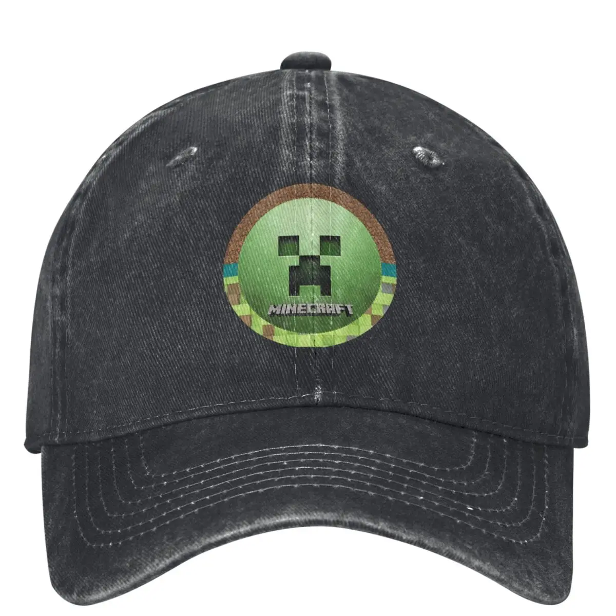 Mines Pixel Game Crafts Logo Baseball Cap Women Men Designer Trucker Hat Summer y2k Retro Outdoor Sun Baseball Caps