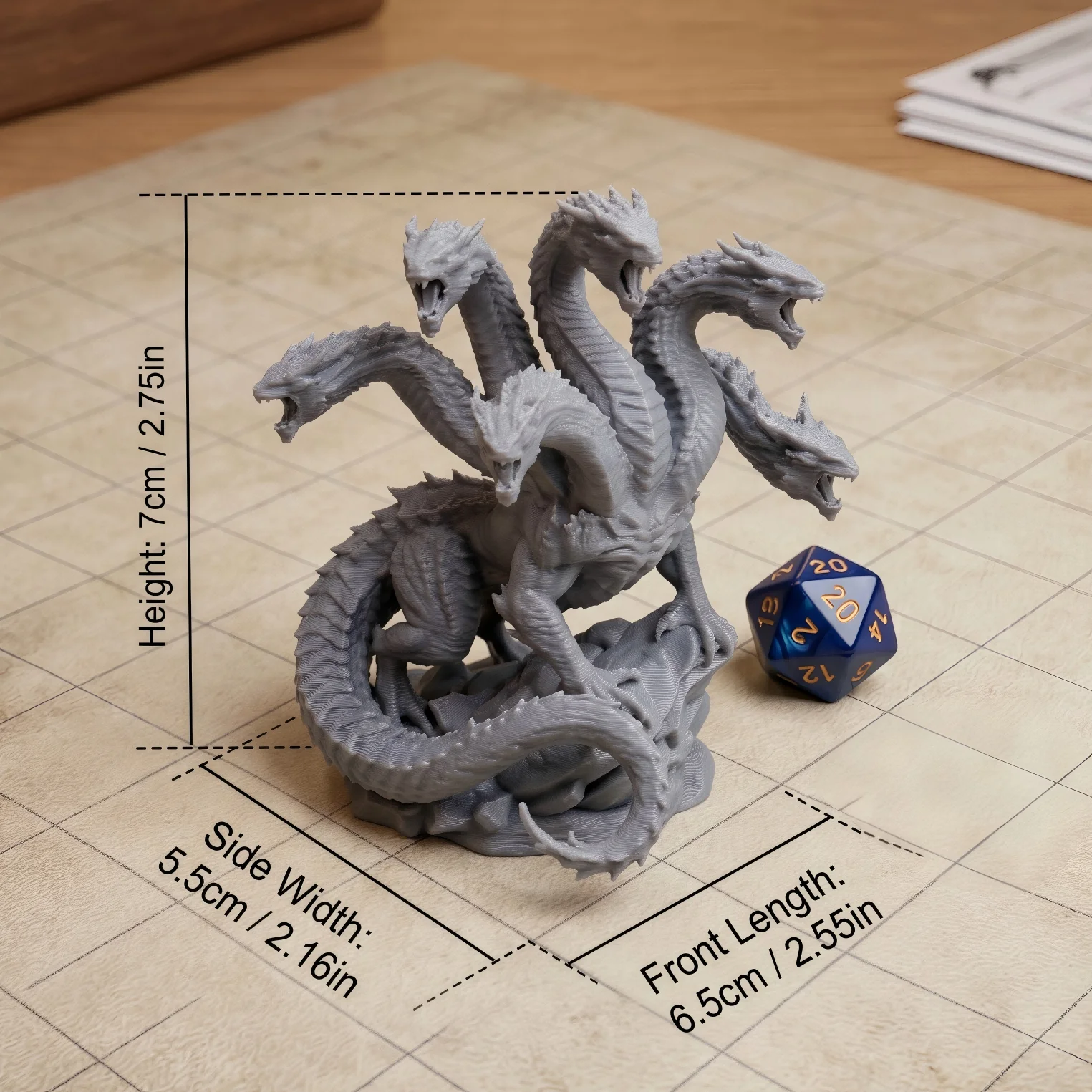 Unbemalte Hydra-Miniaturfigur, – Board Game Catan Bewertung und Preis