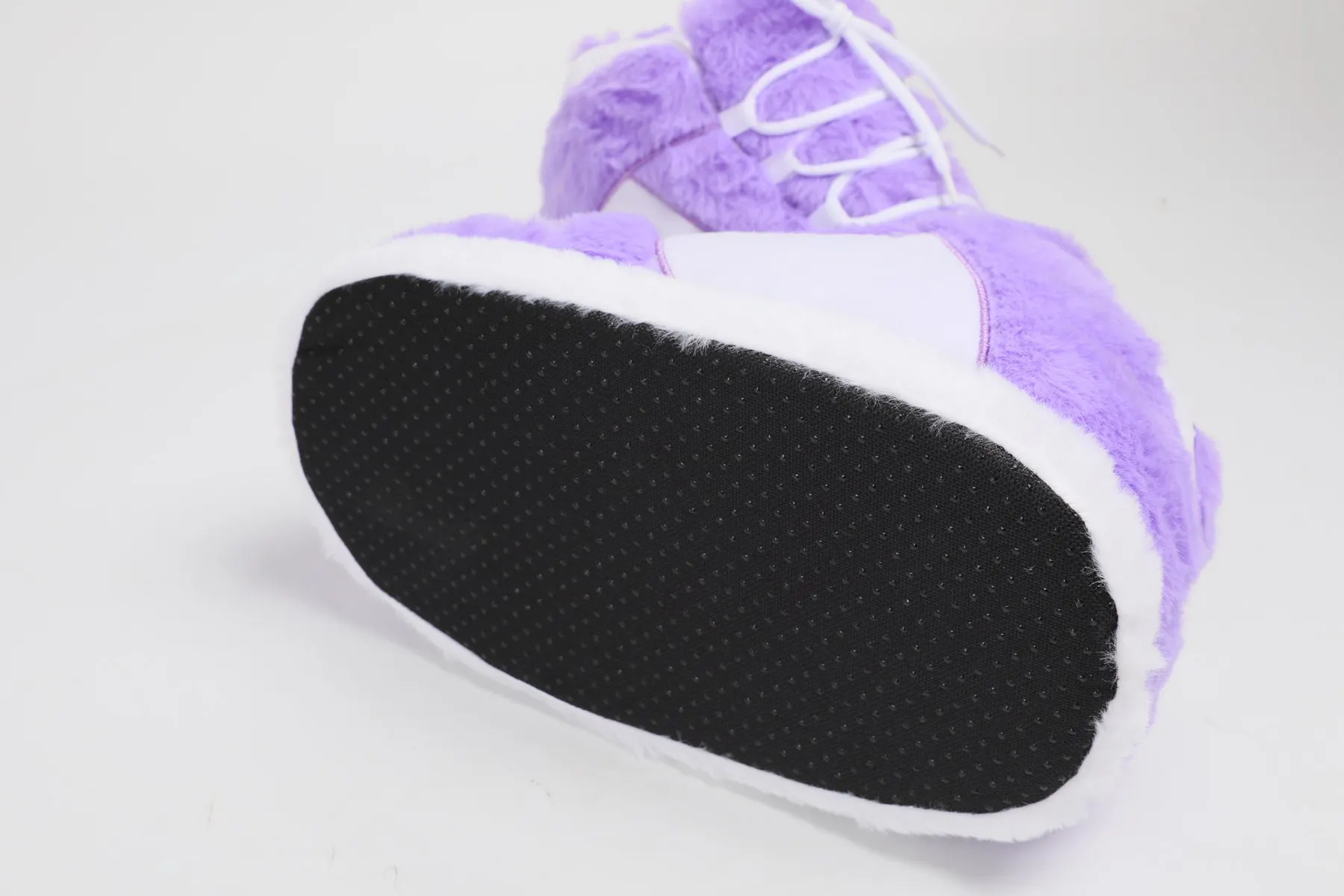 Warme Plüsch-Sneaker-Hausschuhe, trendige, rutschfeste, pelzige, weiche Hausschuhe, flauschige, bequeme Unisex-Hausschuhe, Einheitsgröße, passend für die meisten Innenräume – Detail 9