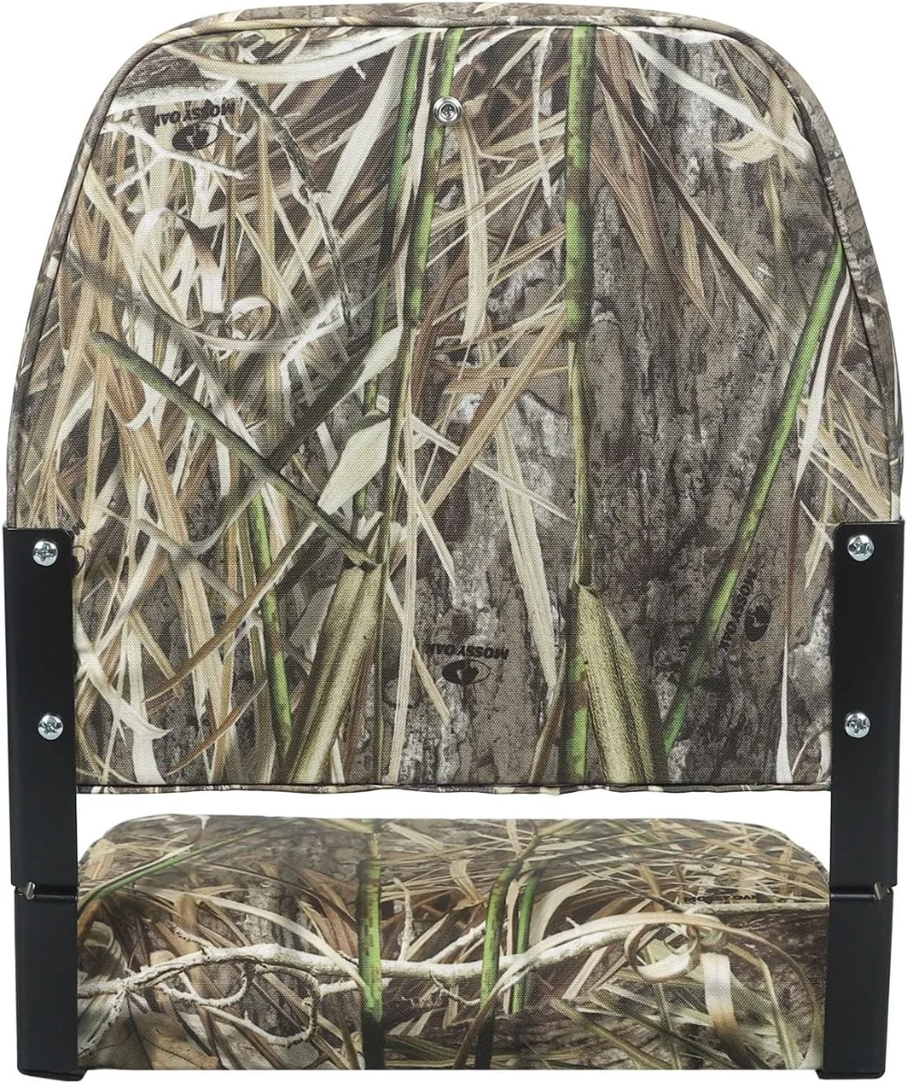 Folding Boat Seats Padded Camo Fishing Boat Chair with Backrest Marine Bass Jon Boat Seat view 6