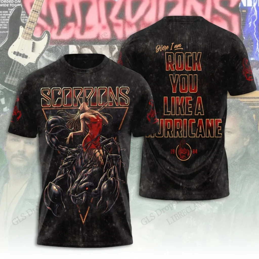 Kaos 3D Print Band Rock Baru S - Men'S Fashion Over 60 ulasan dan harga
