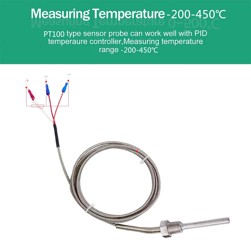 Imagem -06 - Rosca do Sensor de Alta Temperatura Sonda de tipo k Pt100 Tubo Termopar Controlador de Temperatura Npt 800 °c Grau Aço Inoxidável