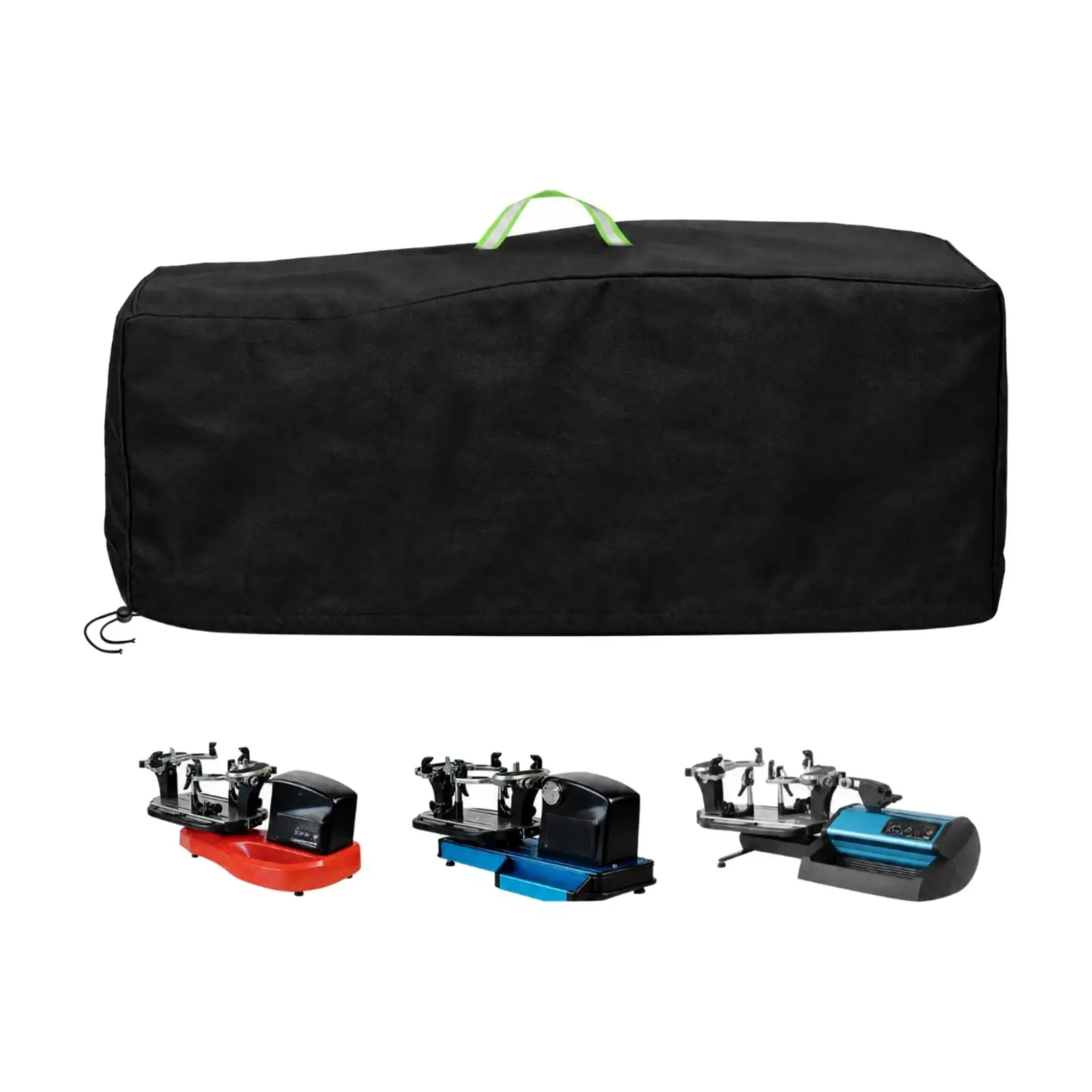 Tennis Racquet Stringing Machine Cover Dustproof Stringing Machine Safeguarding Cover with Top Handle Water-Resistant