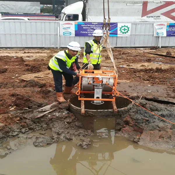 Cast in-situ pile (Bored pile) Ultrasonic Drilling Monit or Koden Civil Test Foundation Pile Tester  Concrete Ultrasonic Tester