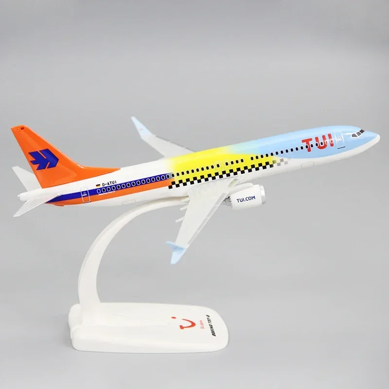 1:200 Scale B737MAX8 B737 TUI Air Airlines ABS Plastic Airplane Toys Aircraft Plane Model Toy Assembly Resin for Collection