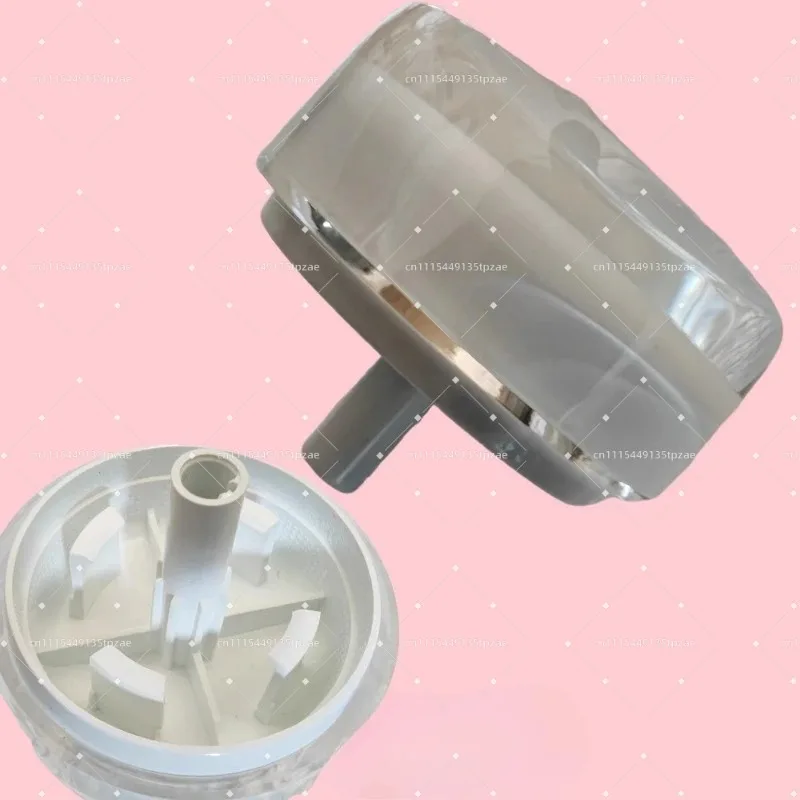 Transparent program selector knob crystal white for Samsung washing machine