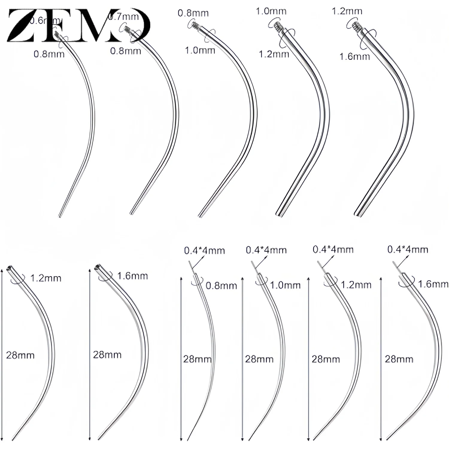 ZEMO 1 Set Piercing Taper Ball - Body Jewelry Changing Kit review and price