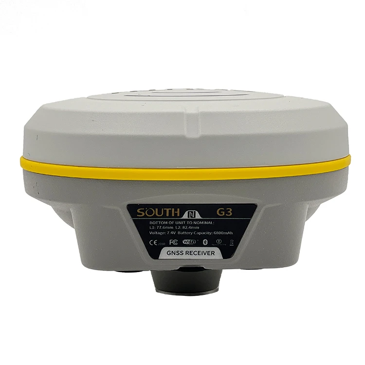 SOUTH Galaxy G3 GPS RTK 1598 Channels IMU Tilt Survey With IP68 Rating And 20km Range For Land Surveying Rover & Base