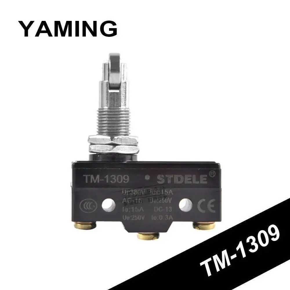 

Концевой выключатель TM-1309 (замените LXW5-11Q2) Ход прокатного колеса/микропереключатель хода 1NO1NC Серебряный контакт 380 В 15 А