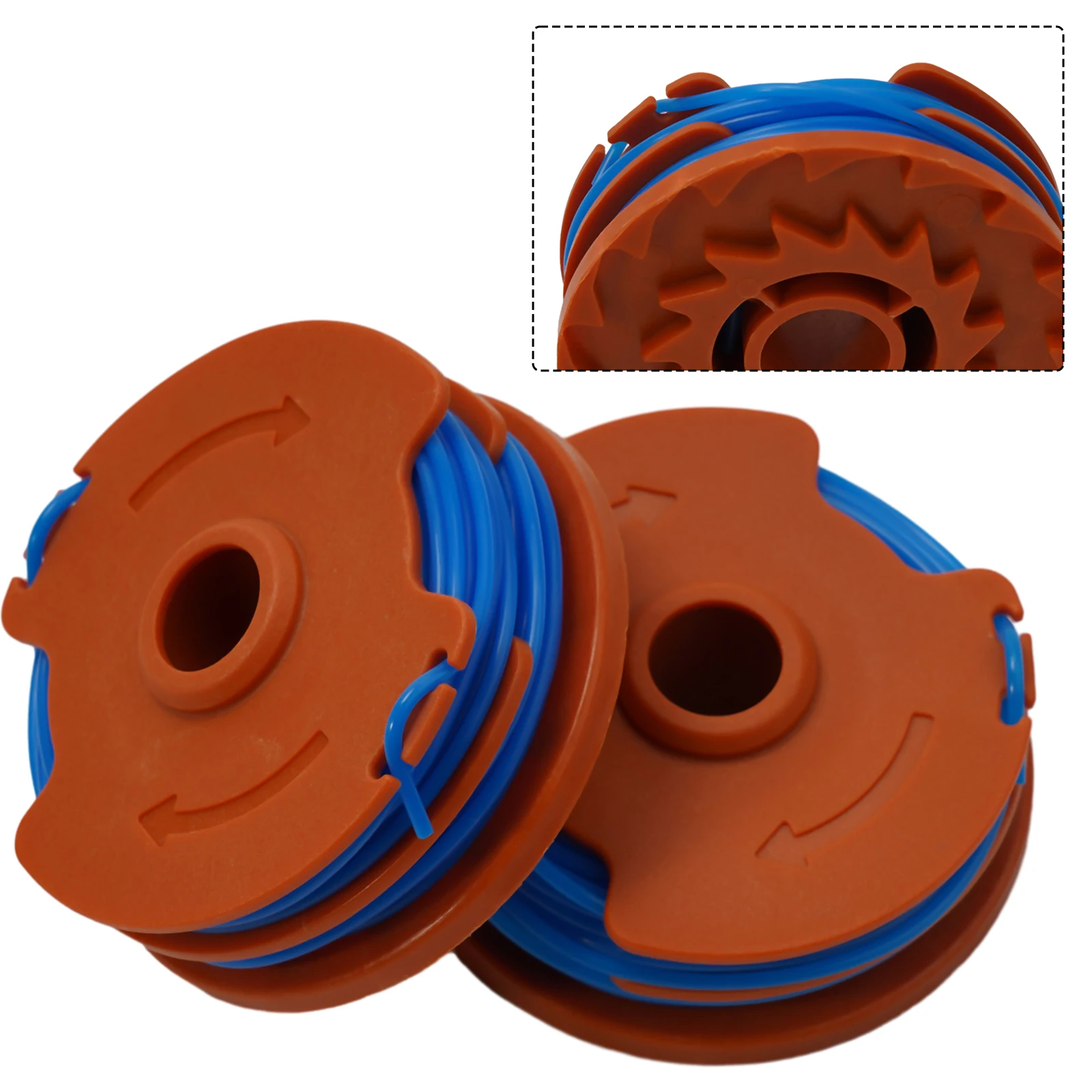 Катушки для газонокосилки, легко заменяемые, гибкие, MGT35025, 2 шт./компл., автоматический шнур для MacAllister, новинка 2023 года