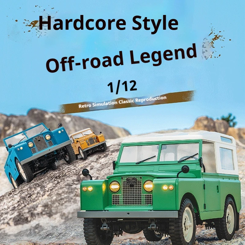 Fms 1/12 Rc Simulation Fernbedienung Modell Allradantrieb Off-Road Variable Geschwindigkeit Sammlung Elektrische Fernbedienung Fahrzeug