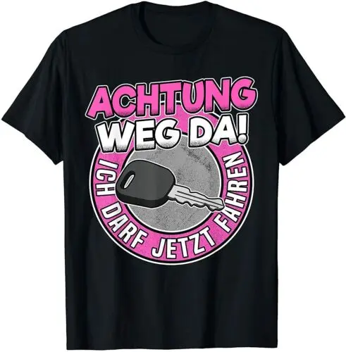 Neu Auto Führerschein Bestanden KFZ Geschenk Fun Lustig Mädchen Premium T-Shirt