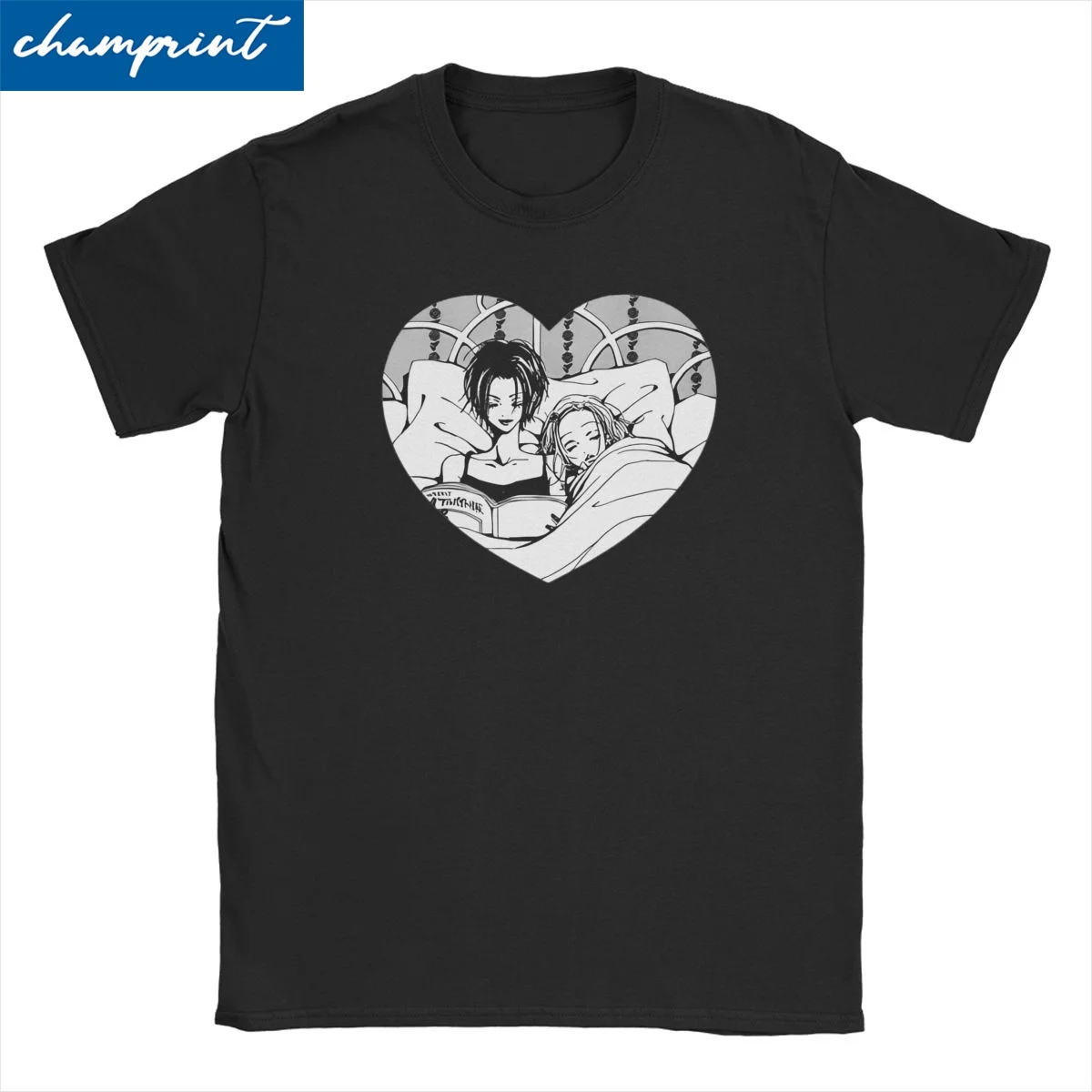 

Nana Hachi for Men Women T Shirts Osaki Anime Kawaii Cartoon Tee Shirt Short Sleeve Crewneck T-Shirts Cotton 4XL 5XL Clothes