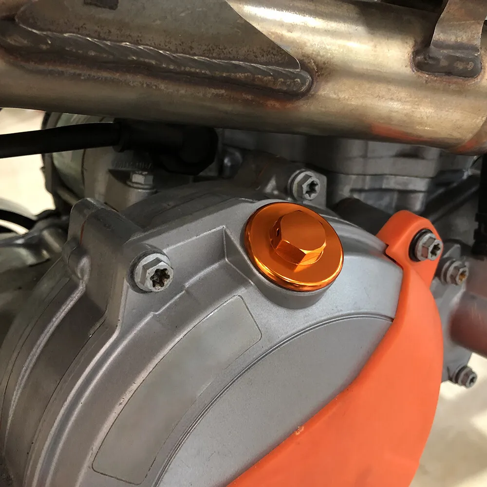 CNC Motocross Engine Oil Filler Plug Cap Cover For KTM SX SXF XC XCF XCW XCFW EXC EXCF TPI Six Days 2004-2022 65SX 85SX 105SX
