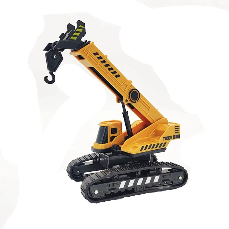 New product 1:50 plastic crawler crane toy model,simulation engineering car toys,children\'s gifts,wholesale