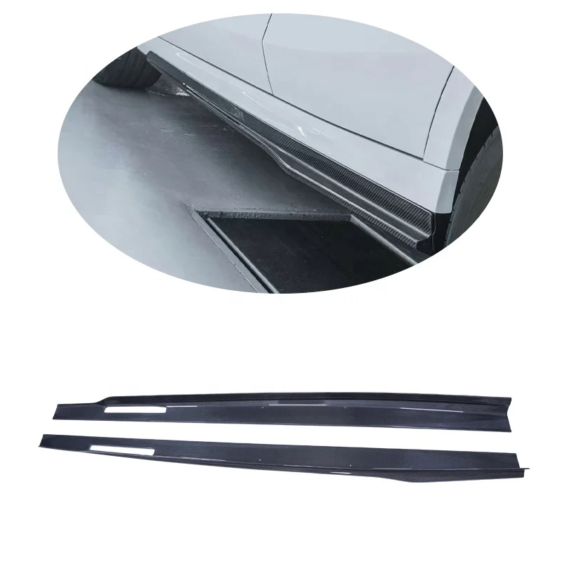 

FD Style Side Bumper Lip Car Styling for BMW X6 G06 X6M F96 Carbon Fiber Side Skirt Side Lower Retrofit Accessories Body Kit