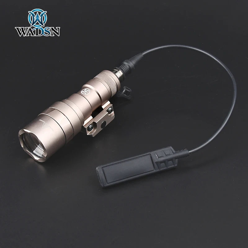 WADSN Tactical Surefir M300 M300C SF Scout Light Rifle M300A M600 Flashlight Airsoft Hunting Rifle Weapon lights Picatinny Rail