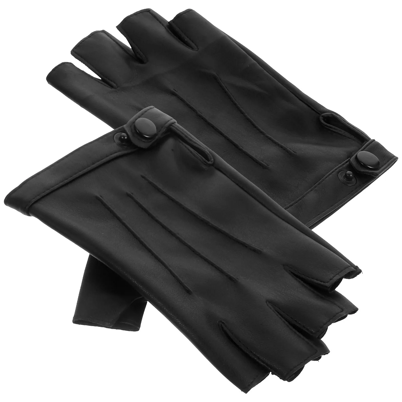 

1Pair Bike Gloves Half Finger Comfortable Sweat-Free Stylish Riding Protection Fitness Exercise Decorative Gift