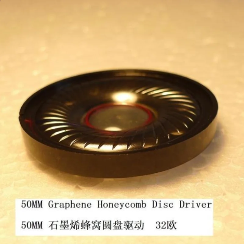 50mm speaker unit Graphene 50MM unit 32ohms Female poison Medium frequency convex 2pcs