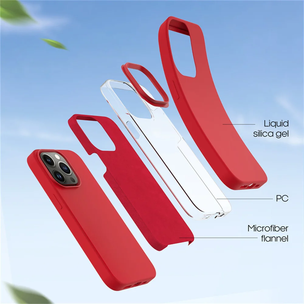 Casing Ponsel Warna Solid Sederhana untuk iPhone 16 Pro Max 15 14 11 12 13 Pro Max 12 16 Pro Sampul Mewah Tahan Benturan