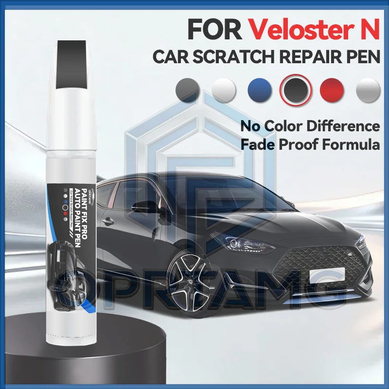 

Car Tool Accessories For Hyundai Veloster N 2018-2025 Paint Repair Pen Touch Up Scratch Remover DIY Auto Accessories Black