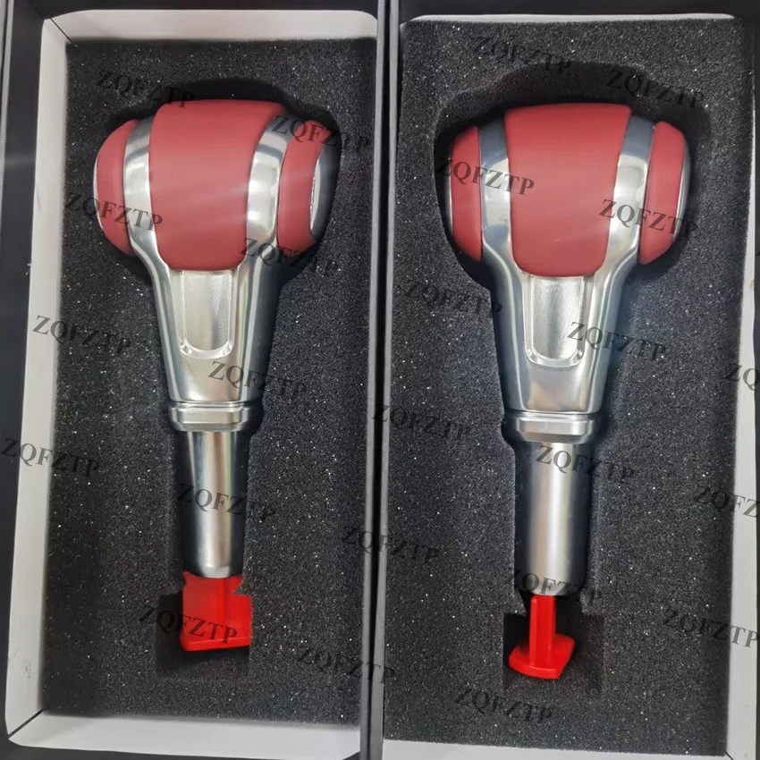 For Porsche Cayenne 2011-2017 Carbon Fiber Car Aircraft Gear Handle Car Accessories Automatic Gearbox Gear Shift Knob Lever - view 4