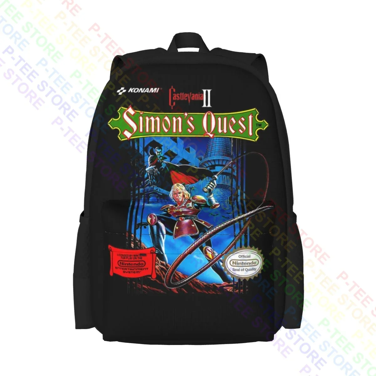 Castlevania 2 Simons Quest Large Capacity Backpack Newest Schoolbag Eco Friendly Multi-function