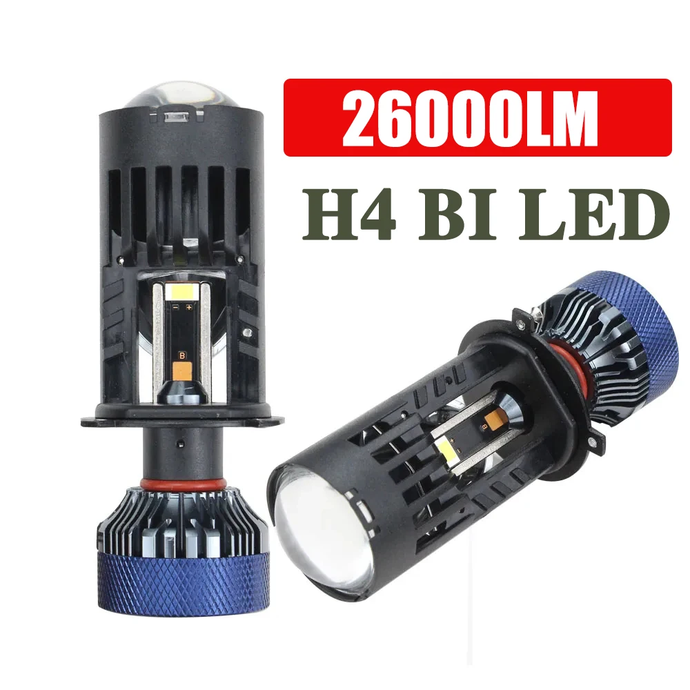 H4 차량용 LED 헤드라이트, 미니 프로젝터 렌즈, Hi/Lo Beam, 오토바이 Canbus 터보 선풍기, 듀얼 프로젝터 LED 라이트, 26000LM, 100W, 12V Best5 H4 차량용 LED 헤드라이트, 미니 프로젝터 렌즈, Hi/Lo Beam, 오토바이 Canbus 터보 선풍기, 듀얼 프로젝터 LED 라이트, 26000LM, 100W, 12V Best5