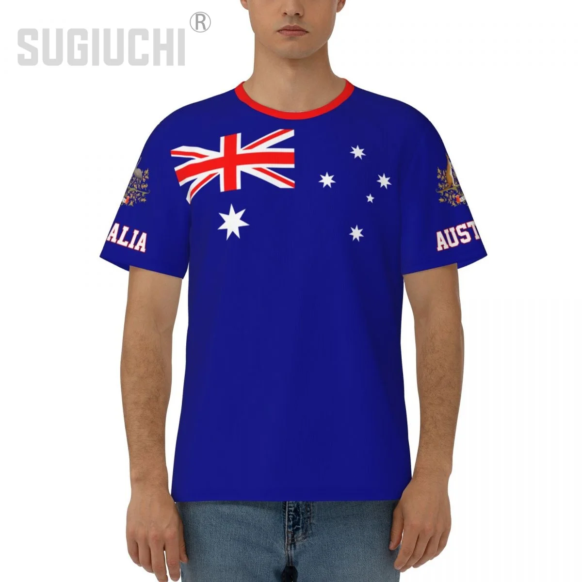 Unisex Nation T-shirt Australia Flag Australian Aussie T-shirts jersey For Men Women Soccer Football Fans Gifts Custom clothes