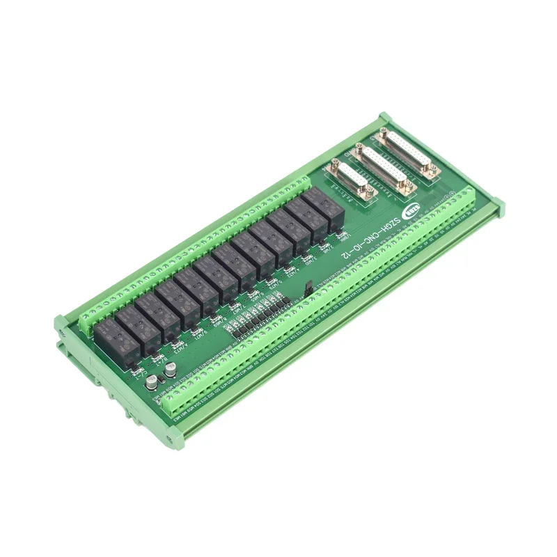 SZGH IO relay board with new 12 relay for easy connection CNC lathe or milling controller