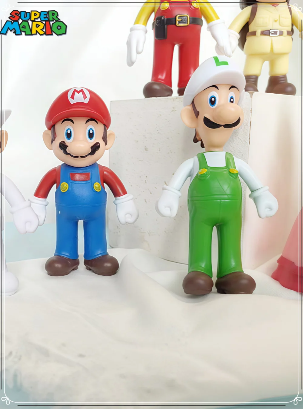 1/3/5/8/12 قطعة مجموعات MINISO Super Mario12 من دمى سوبر ماريو، تماثيل سلسلة ألعاب ماريو، زخارف نموذجية. أفضل الاسمية الاحتفالية #6