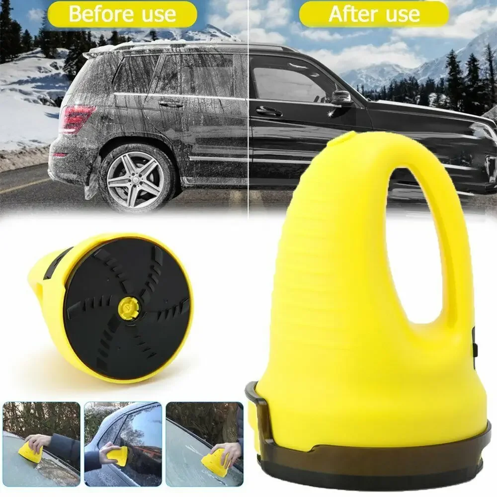 Car Ice Snow Scraper USB Electric Heated Snow Removal Windshield Glass Defrost Cleaning Tools Automobile Fast Snow Deicing