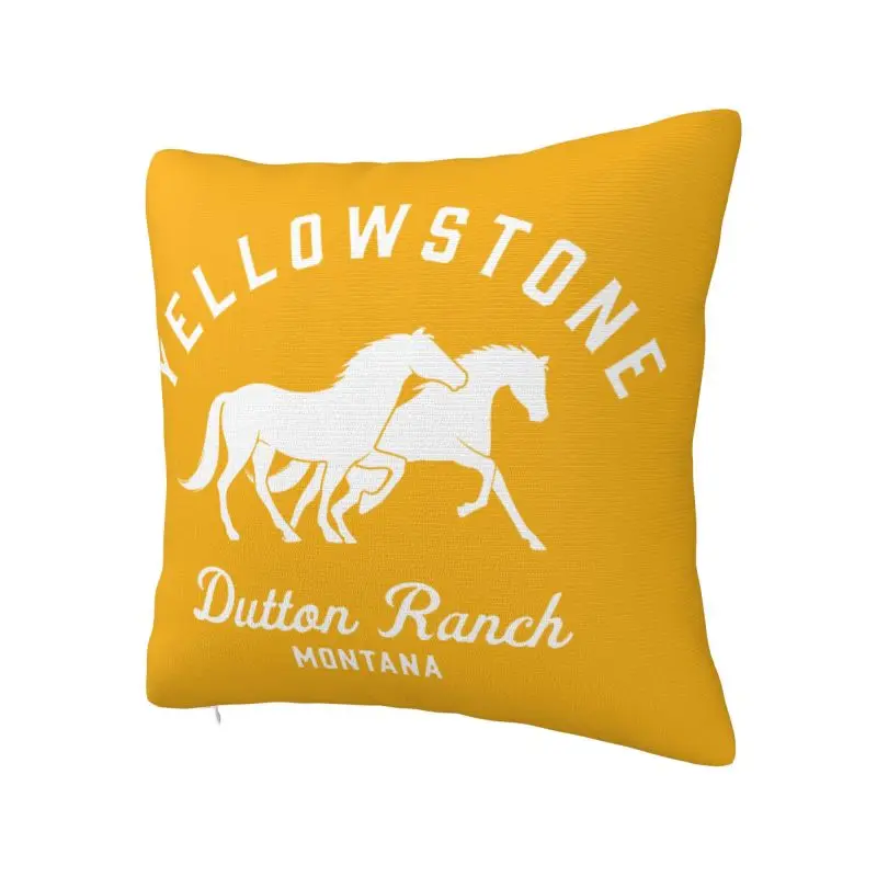 Dutton Ranch Yellowstone Luxury Throw Pillow Cover Home Decorative Sofa Cushion