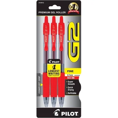 Pilot 3Pk Pens Fine…
