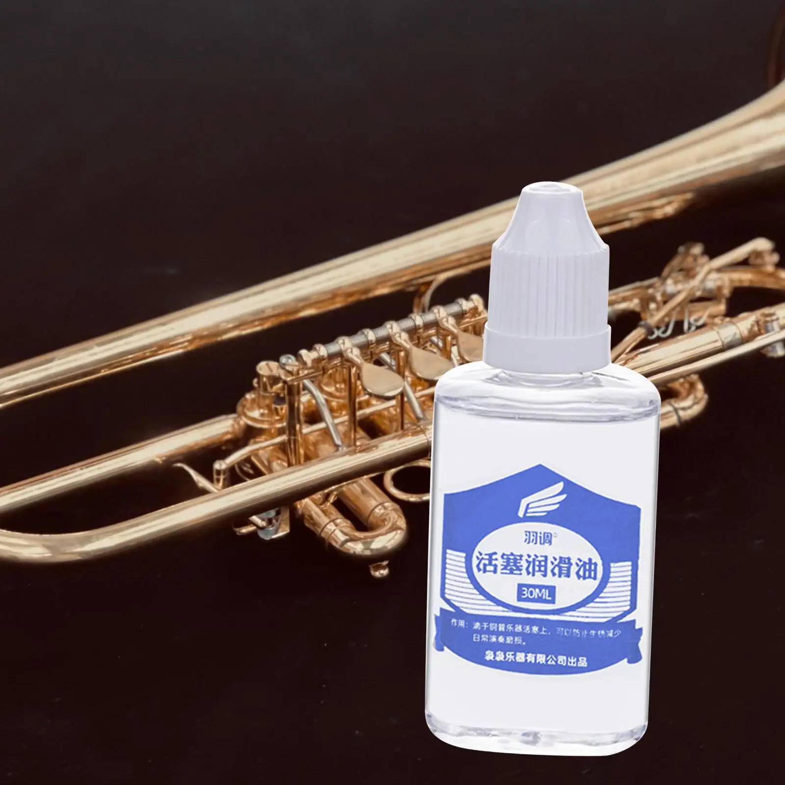 Accessori universali per la manutenzione musicale Premium da 30ml valvole portatili olio lubrificante per strumenti in ottone per tromba per