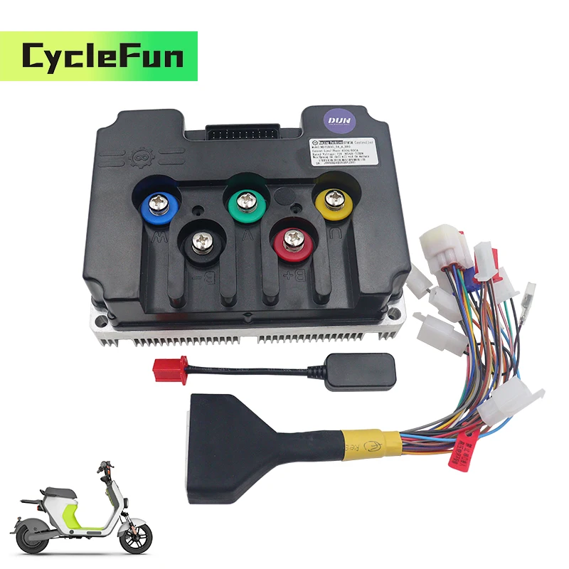 

Контроллер синусоидальной волны FarDriver ND721000 V2, датчик Холла 500 А, 8–10 кВт, аксессуары с Bluetooth для электрического скутера, велосипеда для грязи