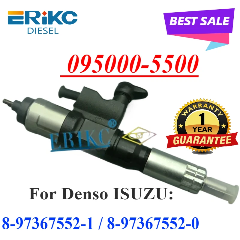 New 095000-5501 Common Rail Injector 095000-5504 High Pressure CR Spray 095000-5500 095000-5504 for ISUZU 4HL1 6HL1 8973675521