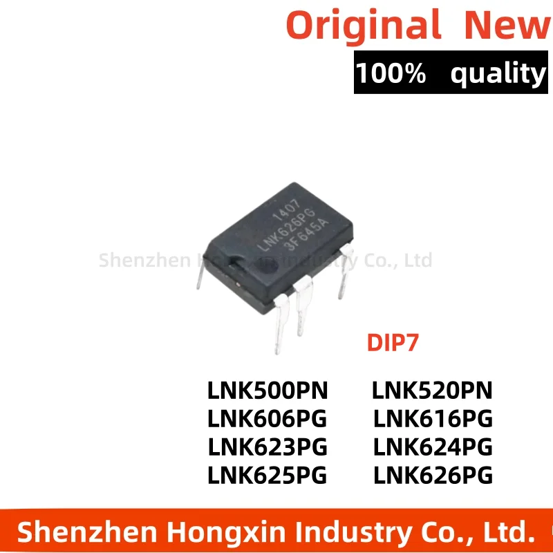 

10 pieces of LNK500PN 500P 520PN P 606 616 623 624 625 626PG DIP7 direct insertion LCD power management chip