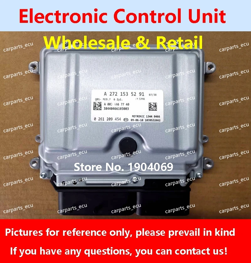 

A2721535291/A2721530991/A2721534579/A2721533391 для Benz E300 E280 R350 Компьютерная плата двигателя автомобиля/ECU/ME9.7 A272 A2721532091